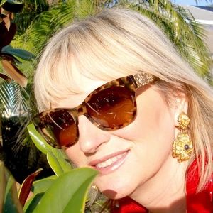 Maui Jim Monsteraleaf Sunglasses with 24 karat gold leaf accents